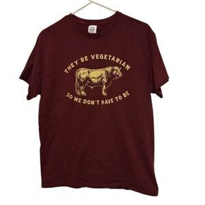 They’re Vegetarian So We Don’t Have To Be Size Medium T-Shirt